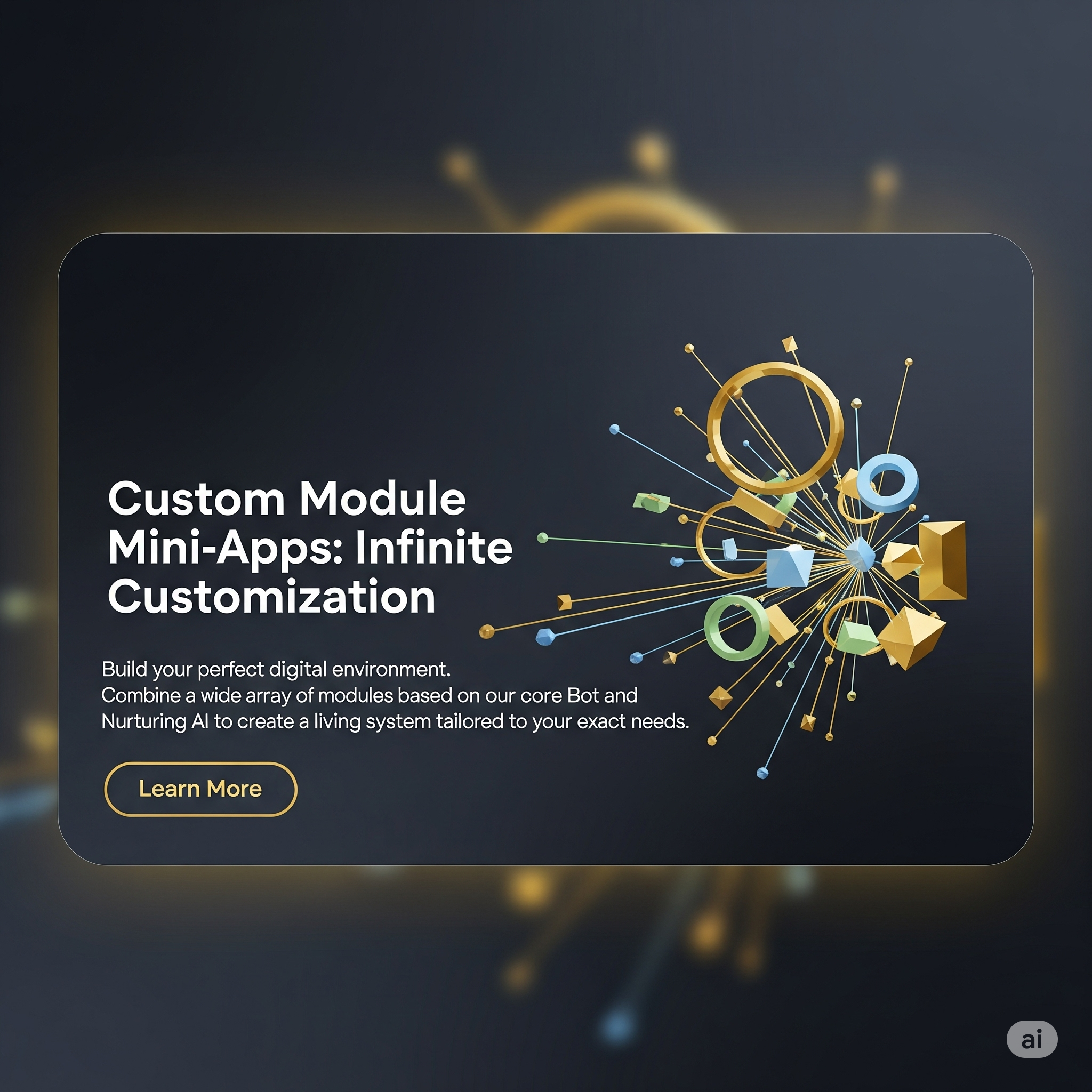 Custom Module Mini-Apps Card
